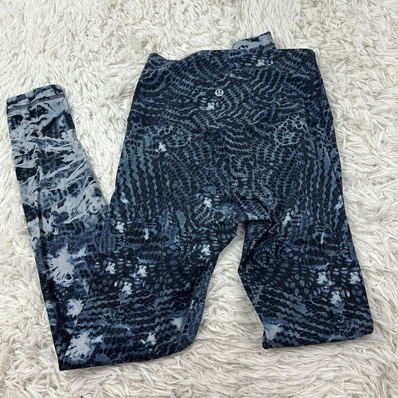Lululemon Align Pant 28” *Engineered Indigo Lace Starlight Multi Align Pant FULL - Picture 3 of 4